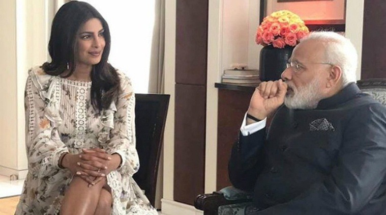 priyanka chopra, narendra modi, priyanka modi photos, priyanka modi berlin meet, priyanka modi berlin photo