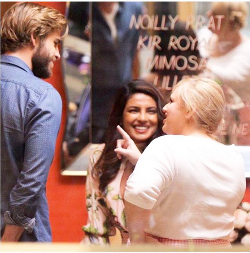 Priyanka Chopra, Priyanka Chopra images, Priyanka Chopra photos, Priyanka Chopra hollywood photos, Priyanka Chopra new film, Isn’t It Romantic, Liam Hemsworth, Rebel Wilson, indian express
