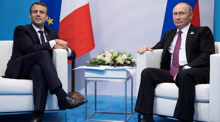  Emmanuel Macron, Vladimir Putin, G20, G20 summit, hamburg, Kremlin, Ukraine, latest news, latest world news