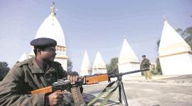 Raghunath temple, Raghunath temple attack, kashmir Raghunath temple, india news, indian express news