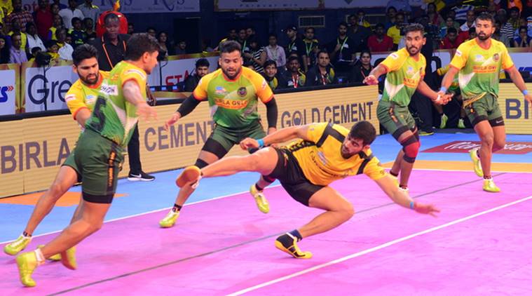 Telugu Titans vs UP Yoddha, Pro Kabaddi 2017, Pro Kabaddi season 5, Kabaddi news, Indian Express