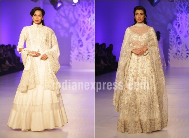 india couture week, icw 2017, rahul mishra, icw 2017 rahul misra, rahul mishra parizaad collection, rahul mishra sheer collection, fashion news, lifestyle news, indian express