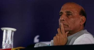 Rajnath Singh, Rajnath Singh's visit to Jodhpur, guard of honour for Rajnath Singh, cops skip Rajnath Singh's visit, police personal take mass leave before Rajnath singh's visit, India news, National news, latest news, Rajnath Singh news, Rajasthan police news