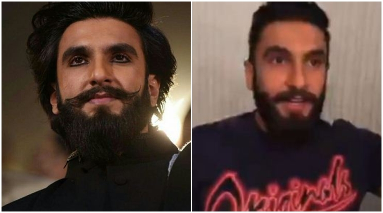 Ranveer Singh spots kohl, full beard at Mumbai event: Did he just 'out' his  Padmavati look?-Entertainment News , Firstpost