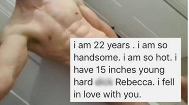 389px x 216px - Man sent D*CK PICS to this woman on Facebook; she forwarded them to his  MOTHER instead | Trending News,The Indian Express
