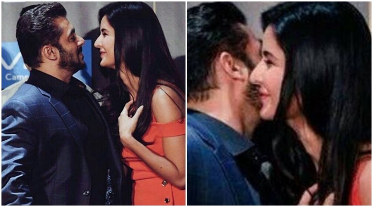 Katrina Kaif Salman Khan X Video - IIFA 2017: Salman Khan surprises Katrina Kaif with a birthday kiss ...
