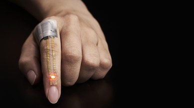 e-skin sensor, skin sensor, new skin sensor, health monitor, health monitor sensor, technology, science, science news