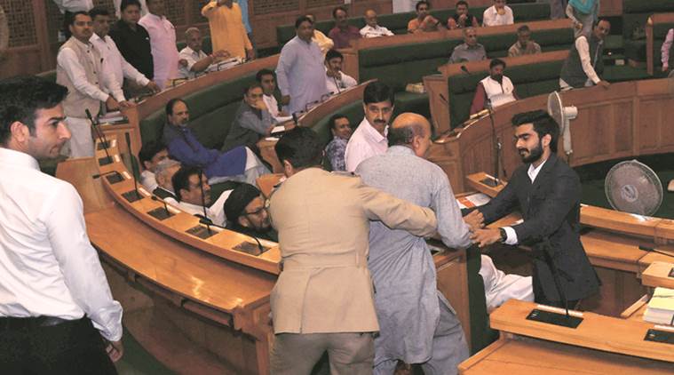 jammu kashmir gst, jk assembly session for gst, gst in jammu kashmir, india news, indian express news