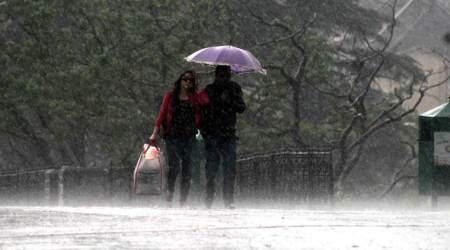 himachal weather update, himachal pradesh rainfall, shimla rainfall, rain in shimla, himachal pradesh rainfall, himachal pradesh monsoon, shimla weather, himachal pradesh temperature, weather update himachal, india news, shimla news, indian express, indian express news