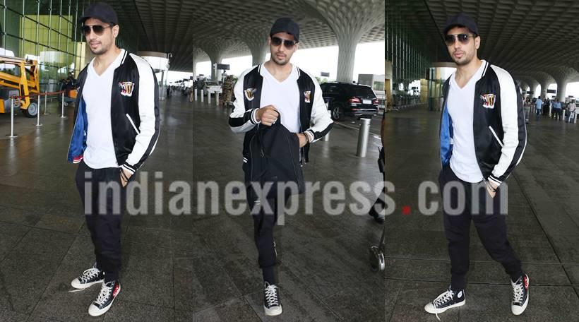 sidharth malhotra, sidharth malhotra airport look, sidharth malhotra iifa, sidharth malhotra iifa 2017