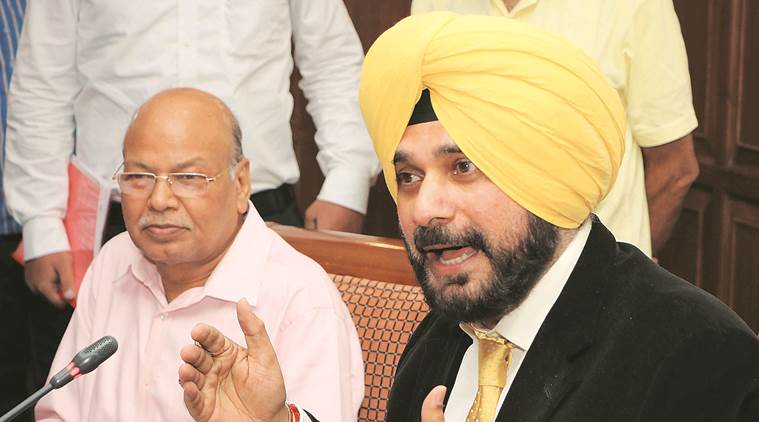 Navjot Singh Sidhu takes no prisoners, suspends four engineers, wants ...