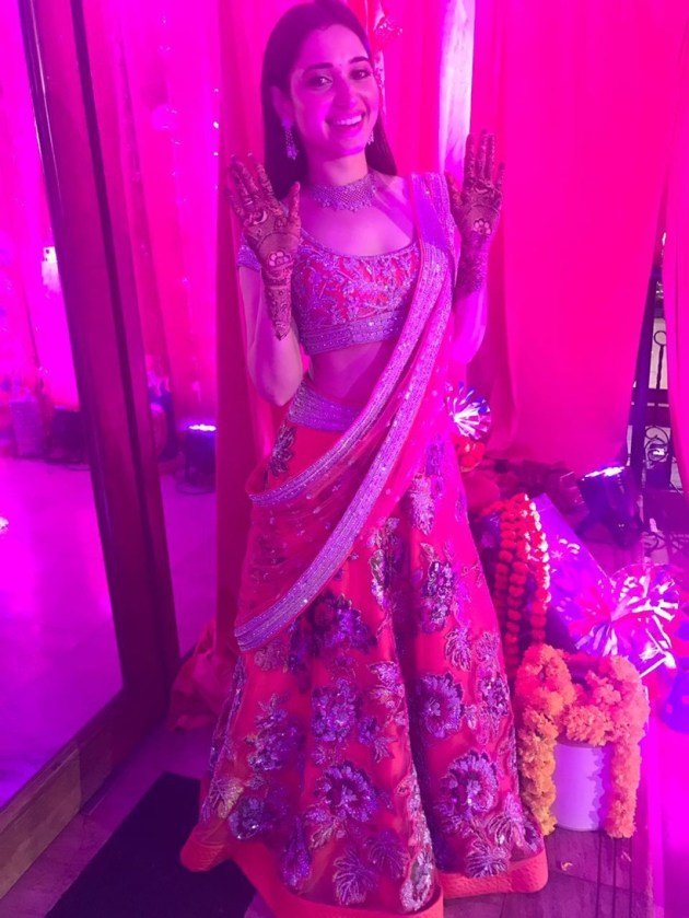 Tamannaah Bhatia, Tamannaah Bhatia brother's wedding, Tamannaah Bhatia brother wedding pics, Tamannaah Bhatia pics
