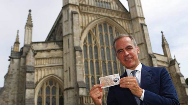 UK pound, five pound note, bank of england, five note unveiled, UK currency
