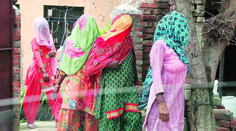 Indian women customs, veil custom in India, Haryana on veil, Haryana government, indian express news