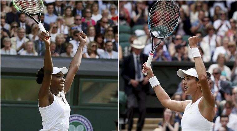 wimbledon 2017, venus williams, garbine muguruza, wimbledon semi-final,