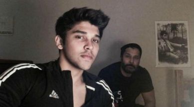 vikram son dhruv, vikram son image, vikram image