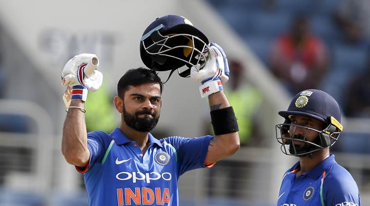 Virat Kohli pumped up after scoring his 28th ODI ton, watch video of ...