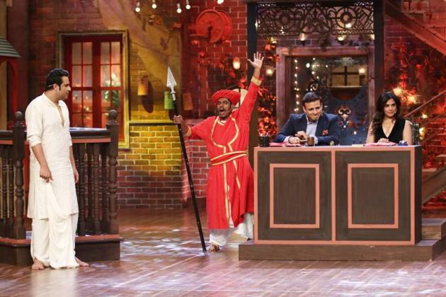 Vivek Oberoi, Richa Chadda, the drama company, Krushna Abhishek, Sudesh Lehri, Sugandha Mishra, Sanket Bhosle, indian express, entertainment photos