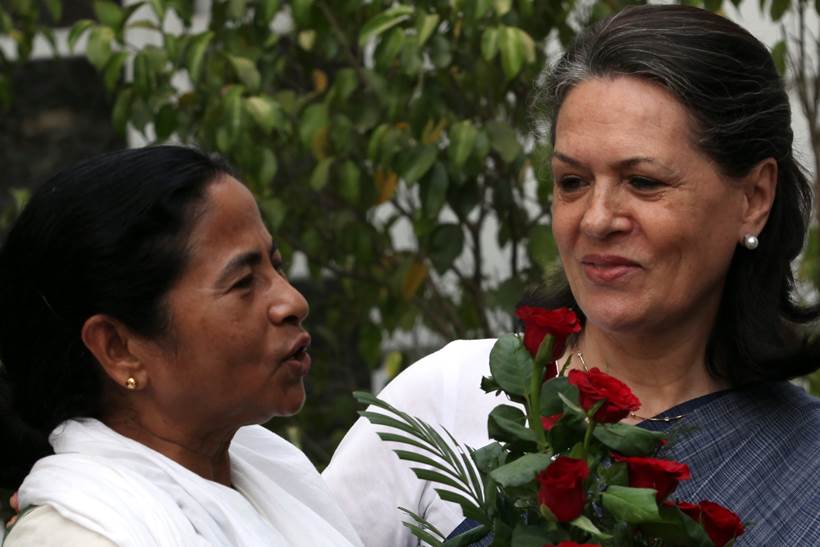 West Bengal Chief Minister Mamata Banerjee started her political career as a member of Congress party in 1970s and saw a quick rise in stature. In 1996, Mamata alleged that the Congress is working as a stooge for the ruling CPI-M government in West Bengal. She floated the idea of contesting elections on her own party symbol from nascent Trinamool Congress in 1997, after which she was expelled from the party. Banerjee formed Trinamool Congress in the 1998. Express photo by Renuka Puri