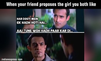 Happy Friendship Day 2019: 9 hilarious Bollywood-inspired 'friendship' memes  that will leave you in splits | Trending Gallery News,The Indian Express