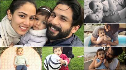 As Misha turns one, here’s how Shahid Kapoor-Mira Rajput’s little angel ...