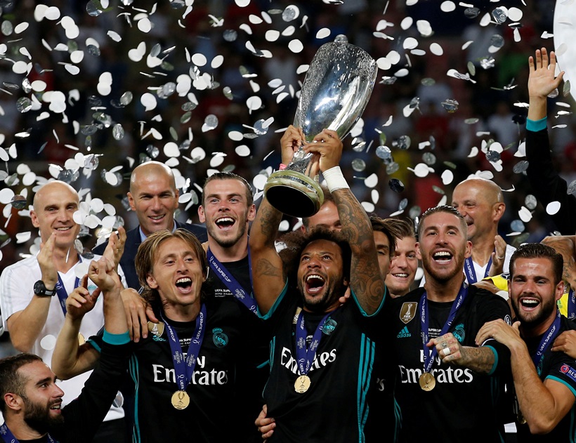 real madrid vs manchester united, real madrid, manchester united, super cup, zinedine zidane, football, indian express