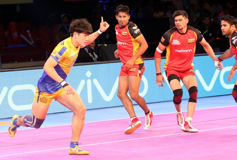 Pro Kabaddi season 5, PKL 5, Bengaluru Bulls, Puneri Paltan, Dabang Delhi, Tamil Thalaivas, sports gallery, Indian Express