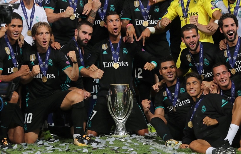 real madrid vs manchester united, real madrid, manchester united, super cup, zinedine zidane, football, indian express