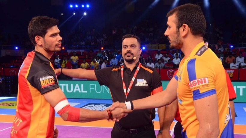 Pro Kabaddi season 5, PKL 5, Bengaluru Bulls, Puneri Paltan, Dabang Delhi, Tamil Thalaivas, sports gallery, Indian Express