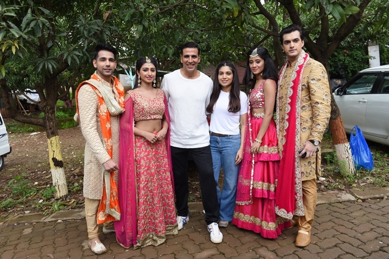 Toilet Ek Prem Katha, Akshay Kumar, Bhumi Pednekar, Yeh Rishta Kya Kehlata Hai, Yeh Rishta Kya Kehlata Hai tv show, Yeh Rishta Kya Kehlata Hai set