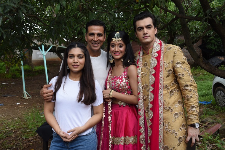Toilet Ek Prem Katha, Akshay Kumar, Bhumi Pednekar, Yeh Rishta Kya Kehlata Hai, Yeh Rishta Kya Kehlata Hai tv show, Yeh Rishta Kya Kehlata Hai set