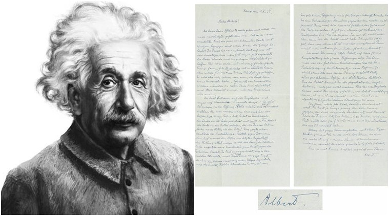 Einstein s letter may fetch over USD 60 000 at auction Trending