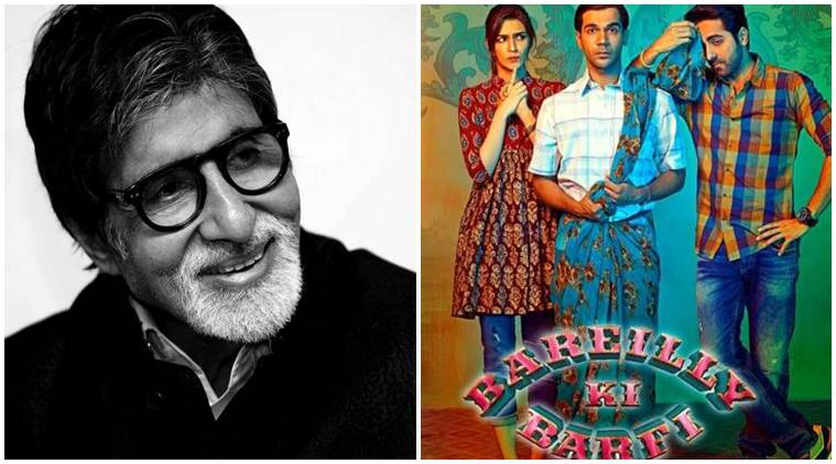 Bareilly ki Barfi, Amitabh Bachchan, Bareilly ki Barfi review, Amitabh Bachchan tweet, Kriti Sanon, Ayushmann Khurrana, Rajkummar Rao