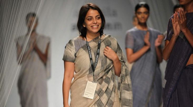 Anavila Misra, focus on black, sustainable show, Fashion news, Indian express news