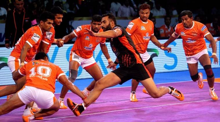 Pro Kabaddi League: Patna Pirates pull-off thrilling win over UP Yoddha-  The New Indian Express