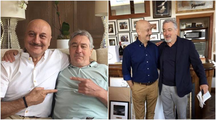 PHOTOS: Anupam Kher says Happy Birthday to Robert De Niro | Hollywood