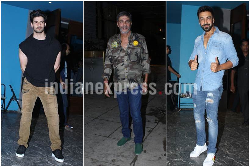 ashish chowdhry, chunky pandey, sooraj pancholi, arbaaz khan birthday photos