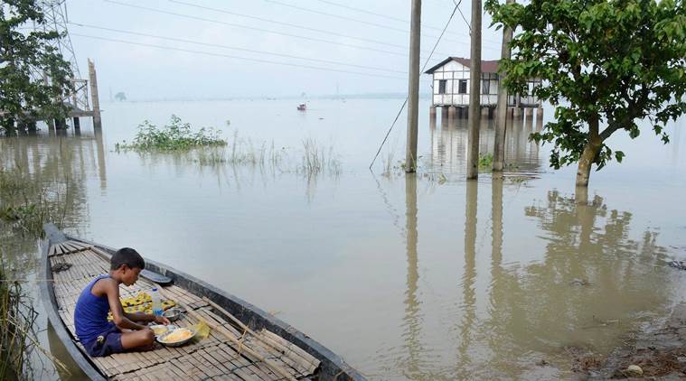 assam floods, ASsam flood, Northeast flood, Assam flood death toll, ASsam news, Assam weather