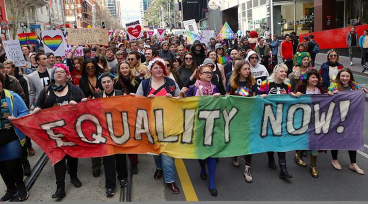 Thousands Rally For Gay Marriage In Australia Ahead Of Vote World News The Indian Express 4698