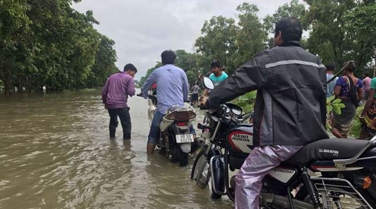 Bihar Flood, West Bengal Flood, Kishanganj Flood, Purnia Flood, Uttar Dinajpur Flood, Mahananda River, National Highway 31, India News, Latest India News, Indian Express, Indian Express News