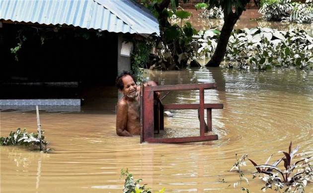bihar floods, patna, bihar flood pics, bihar flood images, bihar flood photos, indian express