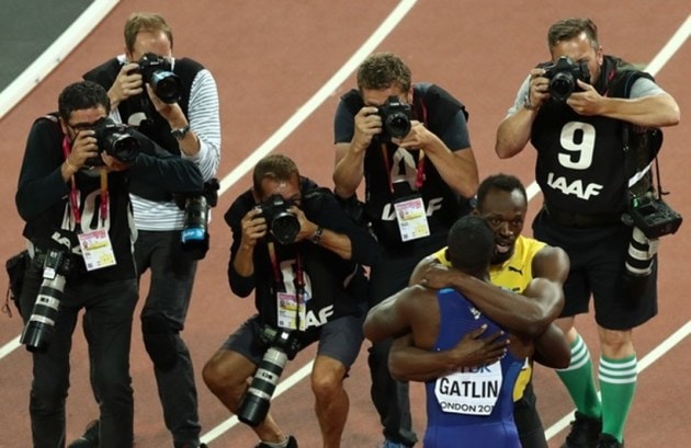 Usain Bolt, Usain bolt 100m race, bolt images, bolt 100m images, bolt london pics, athletics championship
