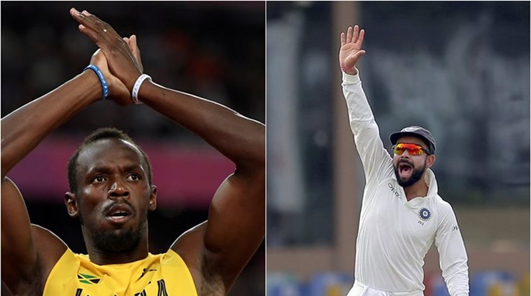 Usain Bolt, Virat Kohli, Indian Express