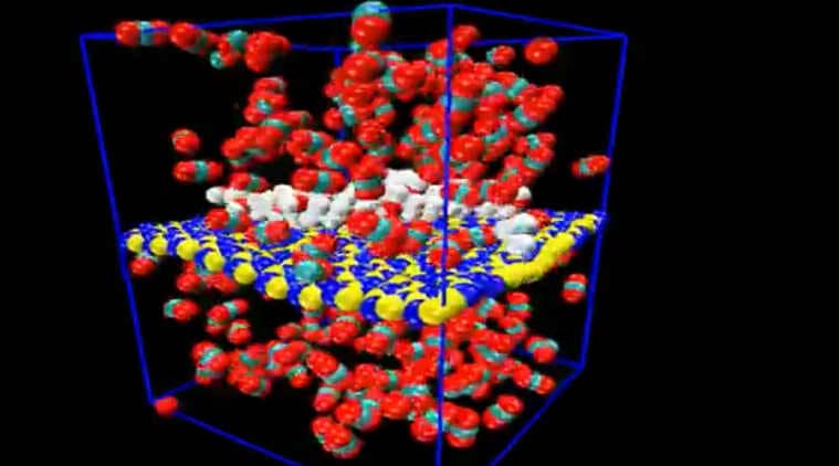 Scientists create reusable boron nitride foam that soaks up carbon dioxide