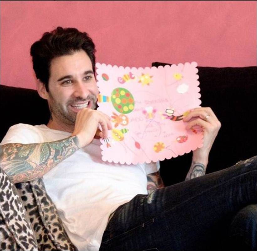 daniel weber, sunny leone husband, sunny leone husband photos, daniel daughter photos