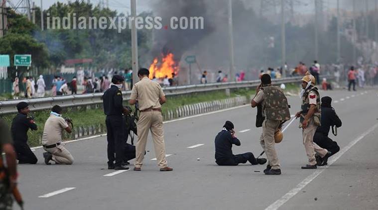 panchkula, haryana violence, dera sacha sauda, ram rahim singh, rape case verdict, haryana dgp, haryana chief secretary, Haryana chief secretary H S Dhesi, haryana police, india news, indian express, indian express news