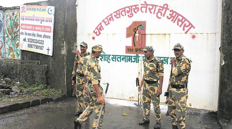 dera sacha sauda, dera maharashtra centre, dera khapoli centre, dera centre outside haryana, gurmeet ram rahim singh, dera follower violence, panchkula, haryana riot, ram rahim rape verdict, indian express