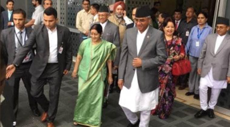 Nepal Pm Sher Bahadur Deuba Arrives In India On Five-day Visit 