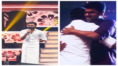 Dhanush Mersal album launch pictures, Dhanush Vijay images, Dhanush Vijay pictures, Mersal Album launch pictures, Mersal Album launch images