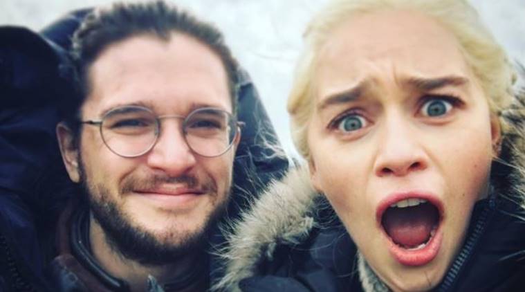 Game Of Thrones Actor Emilia Clarke S Video Of Kit Harrington